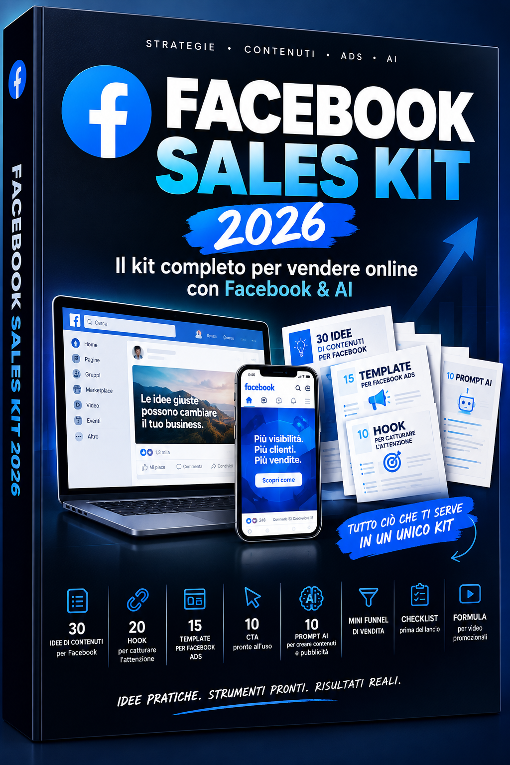 Facebook Sales Kit 2026 – Il Kit Completo per Vendere Online con Facebook & AI